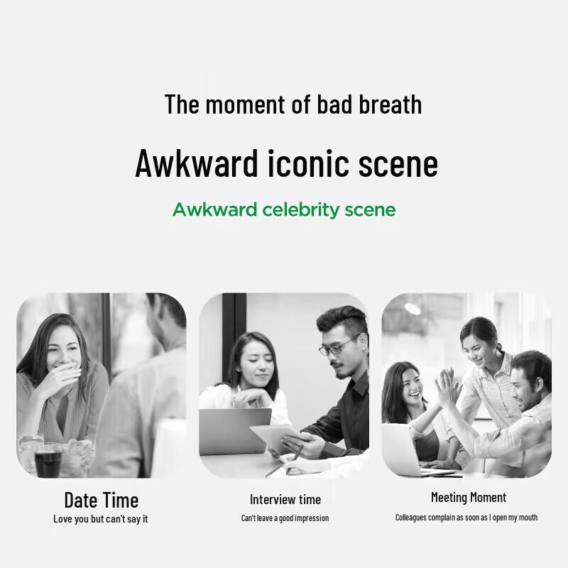 Canban Green Bamboo Grape Portable Mouthwash