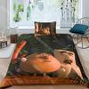 Fashion Sausage Party Cartoon Bedding Set Single Twin Full Queen King Size Bed Set Kids Bedroom Duvetcover Sets Bed Sheet Set