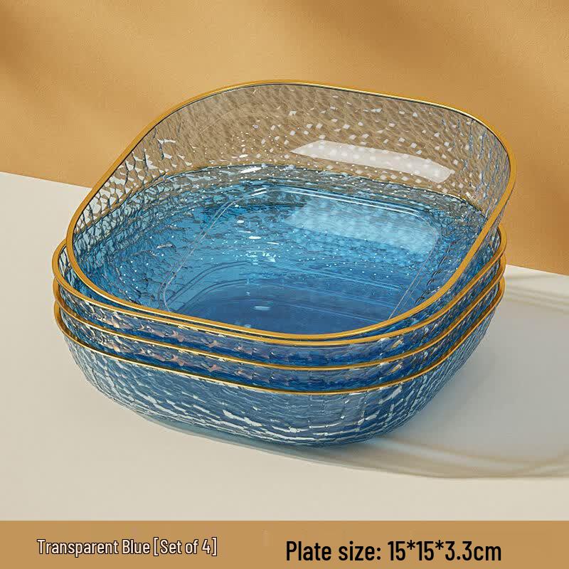 Nordic Style Plastic Snack & Bone Plate