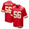 Kansas City Chiefs NFL Koszulka Piłkarska Patrick Mahomes 10 Premium Replika Krótki Rękaw Męska Kibice Odzież Drużyny Sportowej