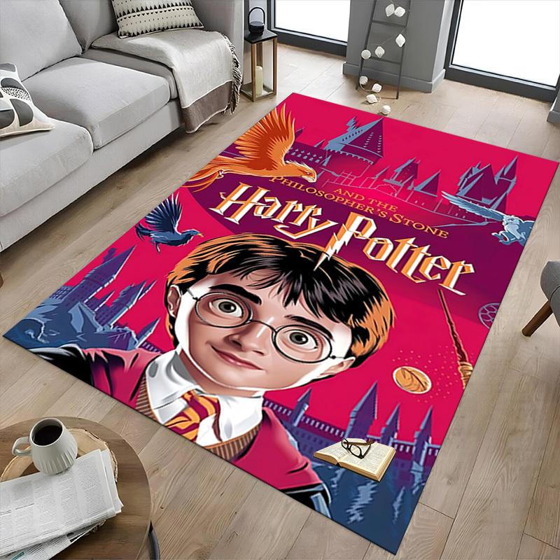 1pc Harry Potter And The Philosopher's Stone Carpet, for Home & Office Decor, Desk Chair Carpet, Festive GiftL1440