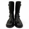 Very Good Tricker's short boots Engineer motorcycle boots black leather L7220 Used