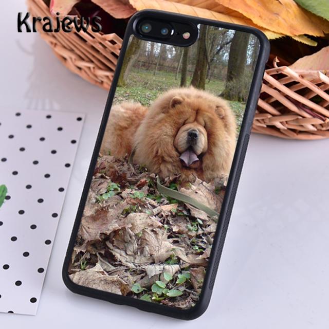 Krajews CHOW CHOW dog Art Print Phone Case Cover For iPhone 17 Air 16 15 14 plus 11 12 13 pro max Plus coque Fundas