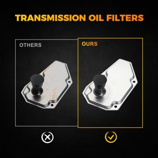 Transmission Filter Oil Return Cooler Pan For Gasket Nissan Maxima Sentra 16-19