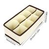 Underwear Socks Organizer Bra Pants Scarf Tie Storage Box Wardrobe Drawer Organizers Foldable Case For Underwear Organizer