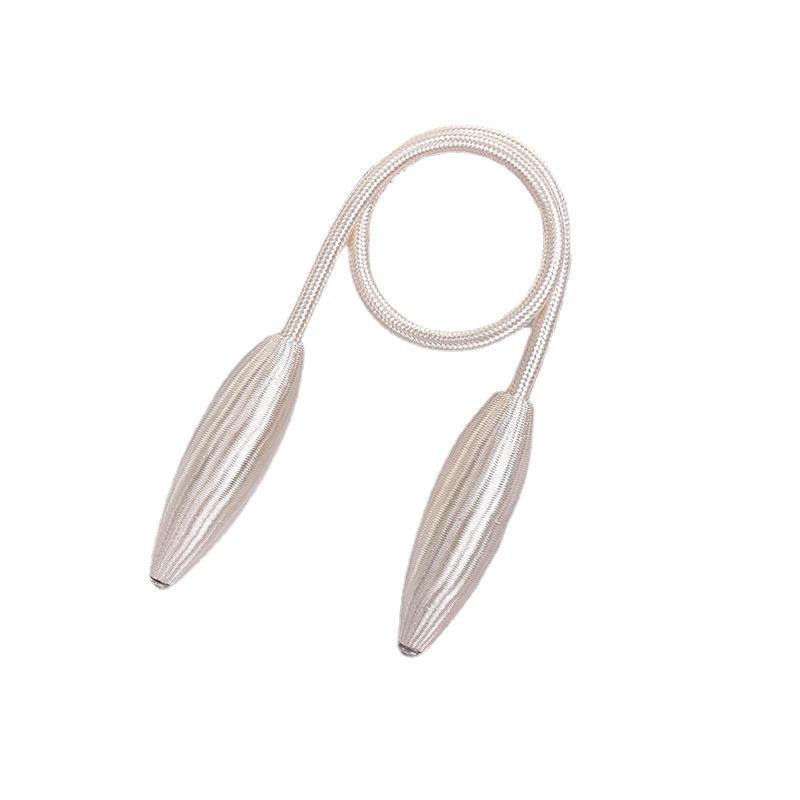Flexible Wire Curtain Tiebacks Modern Decorative Curtain Holders Rope Ties for Window Treatment Home Decor