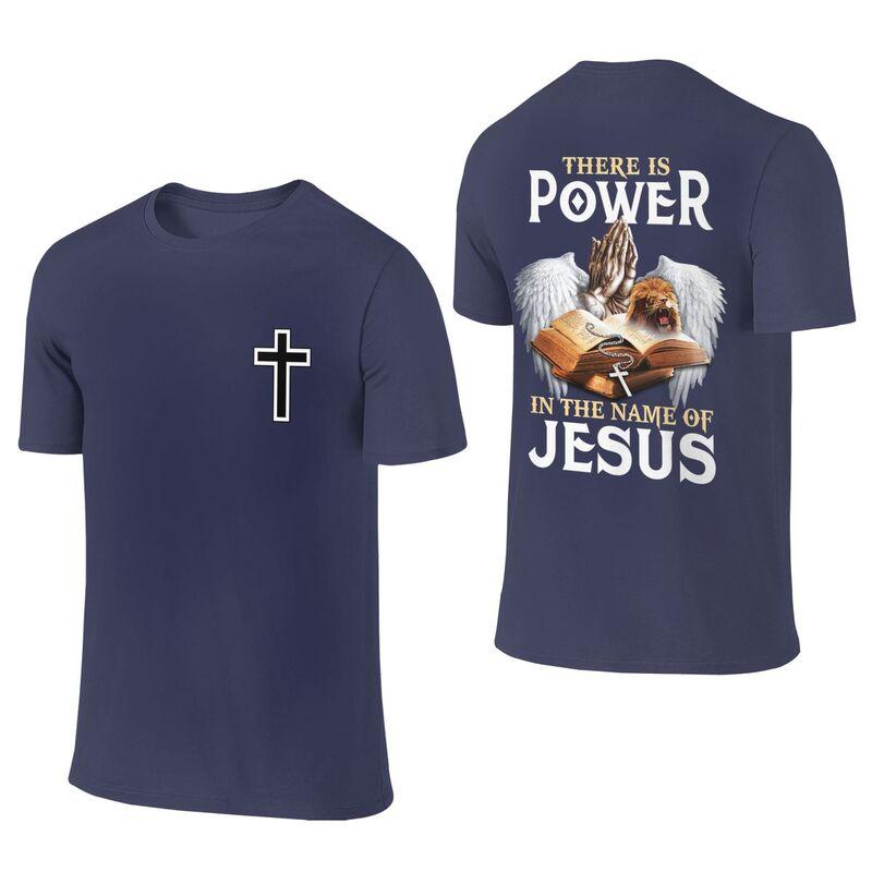

Custom Jesus Catholic Cross T Shirt Men Short Sleeves Pure Cotton Tshirt Christian Religious Tee Tops Streetwear Tshirt 4XL