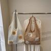 Lazy Wind Large Capacity Tote Bag New Simple Hollow Shoulder Bag Fashionable Seaside Beach Bag Women
