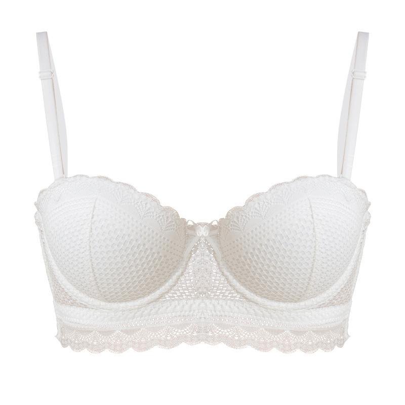 

Женское нижнее белье, летний французский кружевной бюстгальтер для девочек, сексуальный бюстгальтер с мягким стальным кольцом 70A