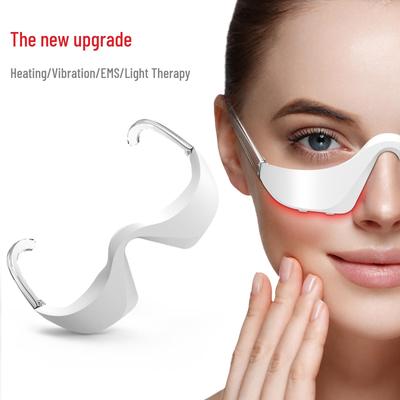 EMS Microcurrent Eye Massager & Cream: Reduces Puffiness, Dark Circles, and Fine Lines with Heating & Lifting Technology