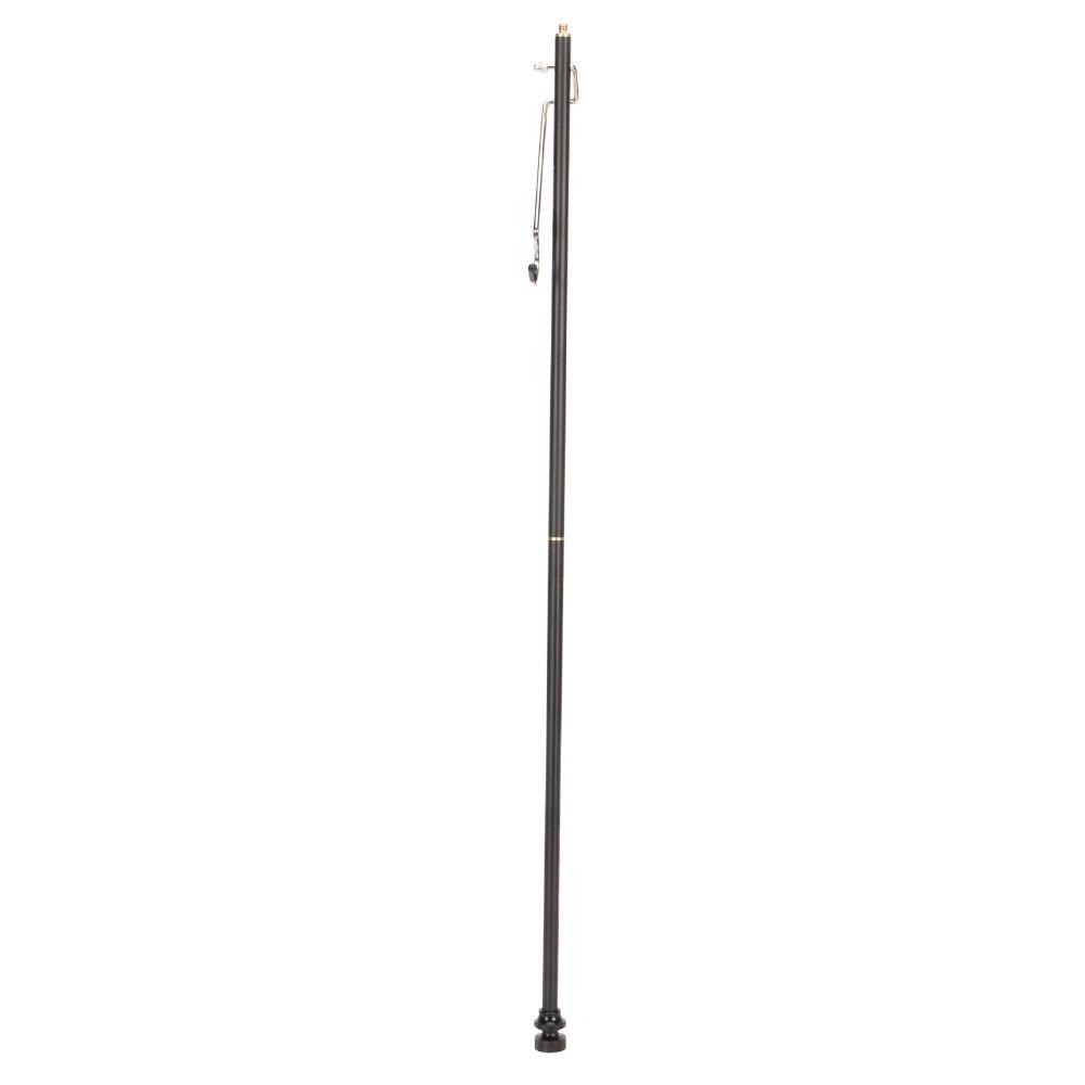 Black Portable Lantern Stand Aluminum Alloy Folding Lantern Stand Durable Light Stand  Outdoor Use