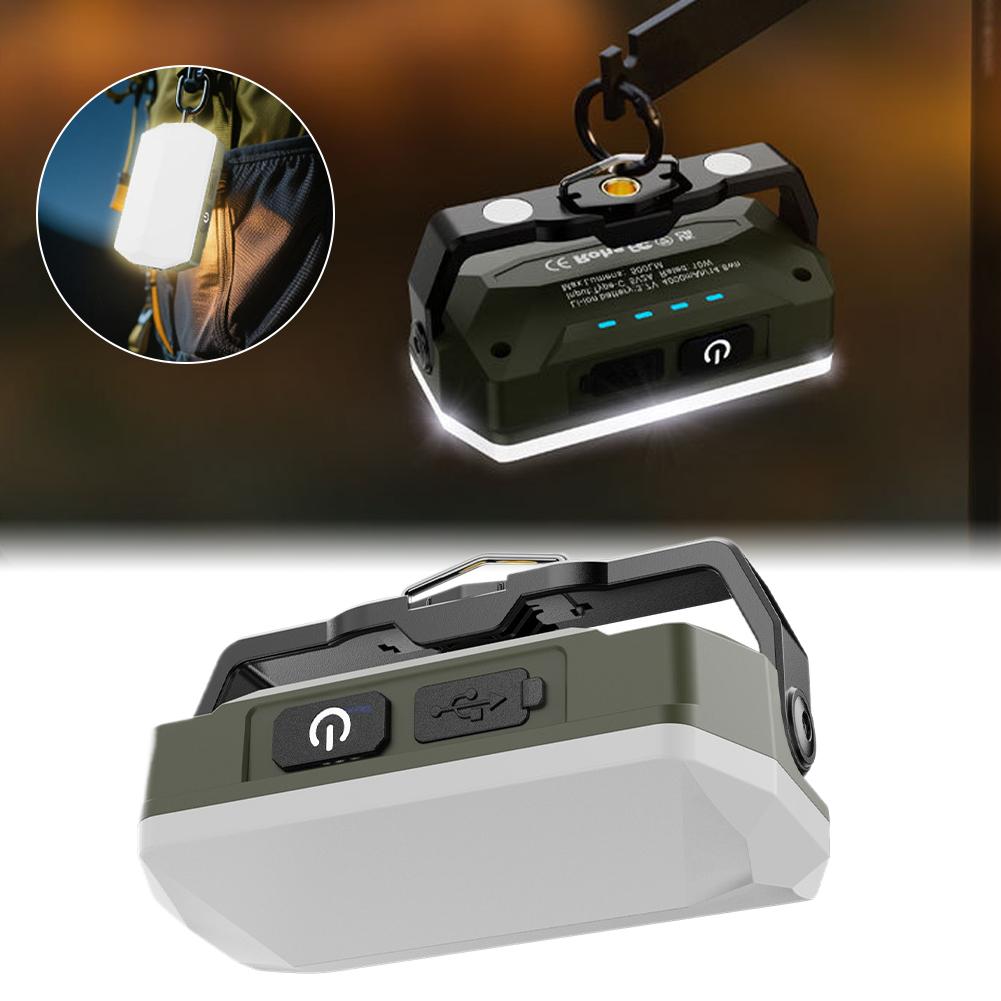 Camping Lantern LED Waterproof Portable Cordless Battery Powered Flood Lights For Hiking Fishing Tent Outdoor Power