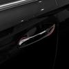 Black Door Handle Cover Trim for For Hyundai Sonata 2024-2026 Touch Sensitive