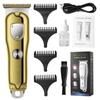 Multi-Speed Variable Frequency Hair Clipper with LCD Display & Carving Capability