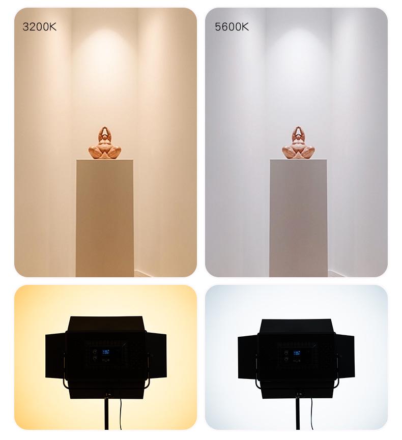 8 Shadow Kingdom PB1500X LED Fill Light: Adjustable Thin & Lightweight Desktop Lighting for Food, Hair, and Tablet Photography.