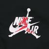 Air Jordan Alphabet Logo Print Colorblock Basketball Hooded Jacket Men Jacket Black White CK2218-010