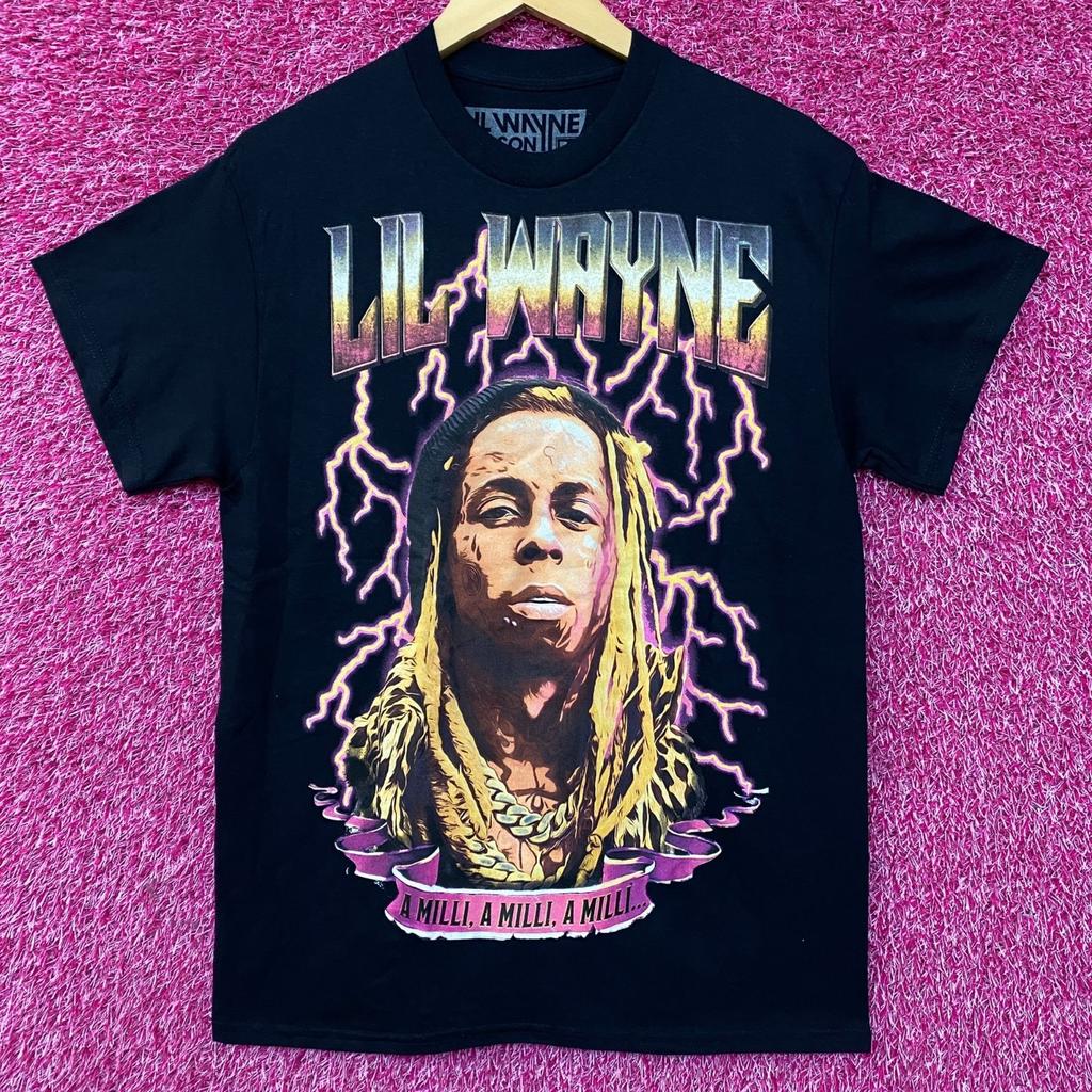 Reason Lil Wayne A Milli Lightning Černé tričko