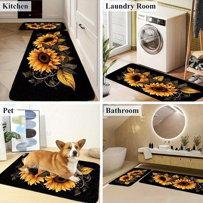 

1PC Metropolis Pattern Kitchen Rug Non-Slip Door Mat Pop design Bathroom Rug Bath Mat Carpet for Home Sink Laundry Decoreeree 400MMx600MM