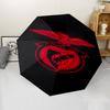 Benfica Theme Automatic Umbrella, Lightweight & Portable, 8 Rib, Perfect for Outdoor Travel, Birthdays, Christmas, Gifts.