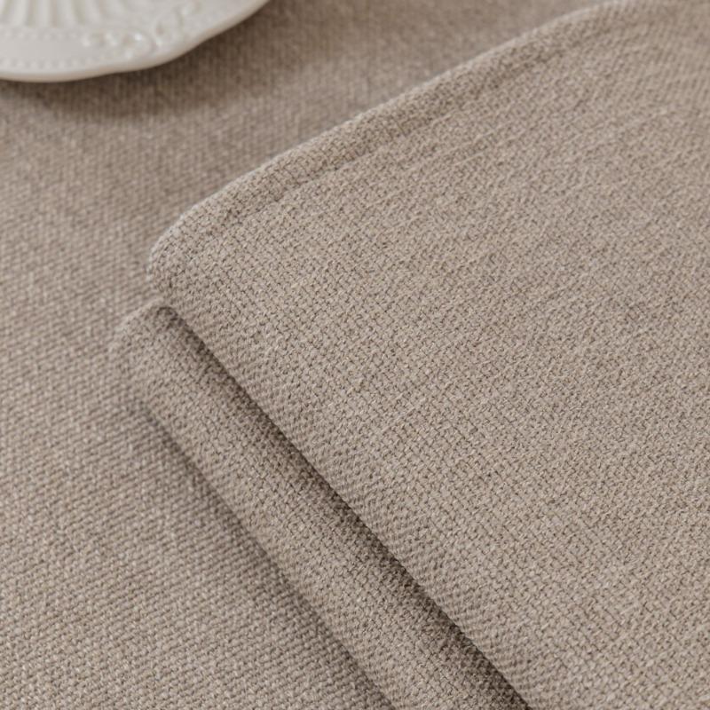 Solid Color Linen Sofa Cover New Modern Simple Comfortable Soft All Season Universal Anti Slip Skin Friendly Soft Sofa Cushion