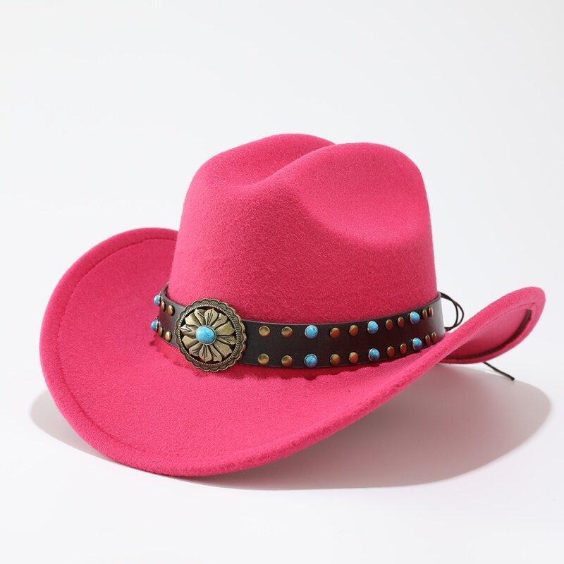 Men's and women's jazz hats, vacation sunscreen, national Tibetan style, European, American and western cowboy hats, travel hats