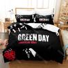 3D Print Green Day AMERICAN IDIOT Bedding Set Single Twin Full Queen King Size Bed Set Adult Bedroom Duvetcover Sets Anime