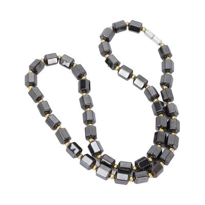 Magnetic Therapy Necklace Men Women Iron Ore Simple Fashionable Pain Relief Necklace Birthday Gift