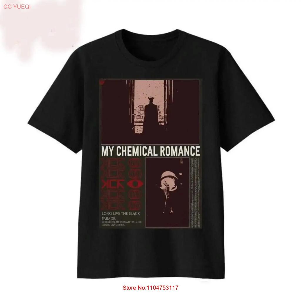 My Chemical Rounisexce Feb 13 14 2026 In Mexico City Tour T Shirt Vintage Slightly Fashion Stretched Designer Clothes Soft