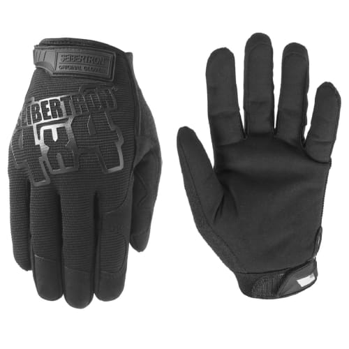 

Cybertron Snap-on Mechanic Gloves, Original Men s Long Finger Gloves for Hiking, Outdoor Activities, Cycling, Work, and Safety, Black, Size XL