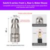 Pressure Washer Sewer Nozzle Drain Cleaning Nozzle Tips For Karcher K Series/Lavor Hose Sewer Cleaning Tool