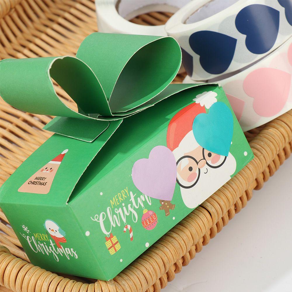 500 Pcs Package Label Gift Packaging Home Decor Love Heart Shaped Sticker Seal Labels Scrapbooking