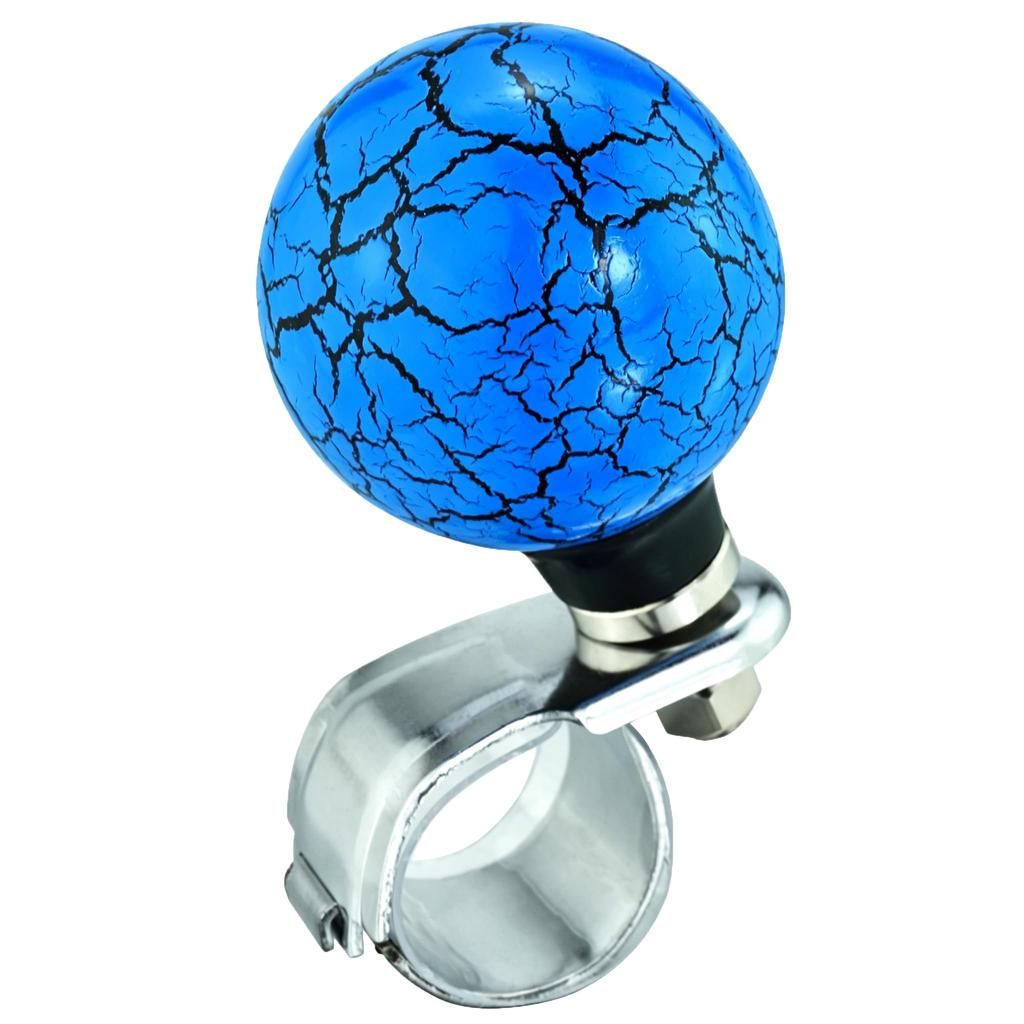 Lunsom Ball Steering Wheel Knob Marble Round Handle Spinner Turning