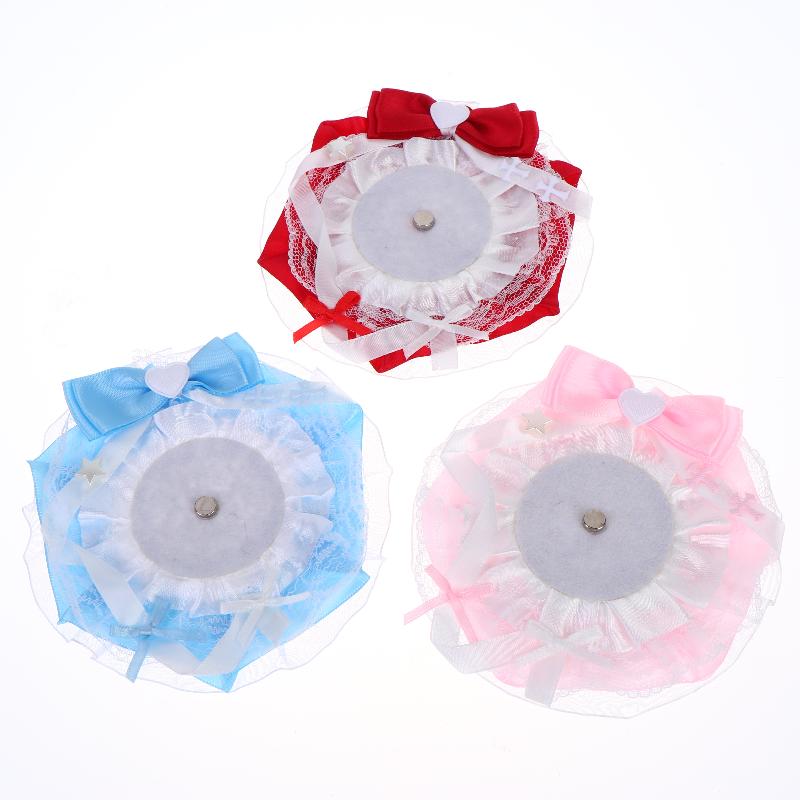Süßer Lolita-Abzeichen-Displayhalter für Ita-Tasche Anime Handgemachtes Abzeichen Rosette Zubehör Dekoration
