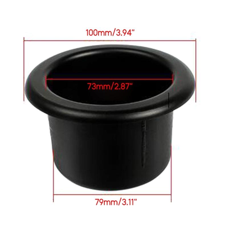2 Pack Table Cup Holder Replacement Drop In Cup Holder for Boat Truck Car Sofa