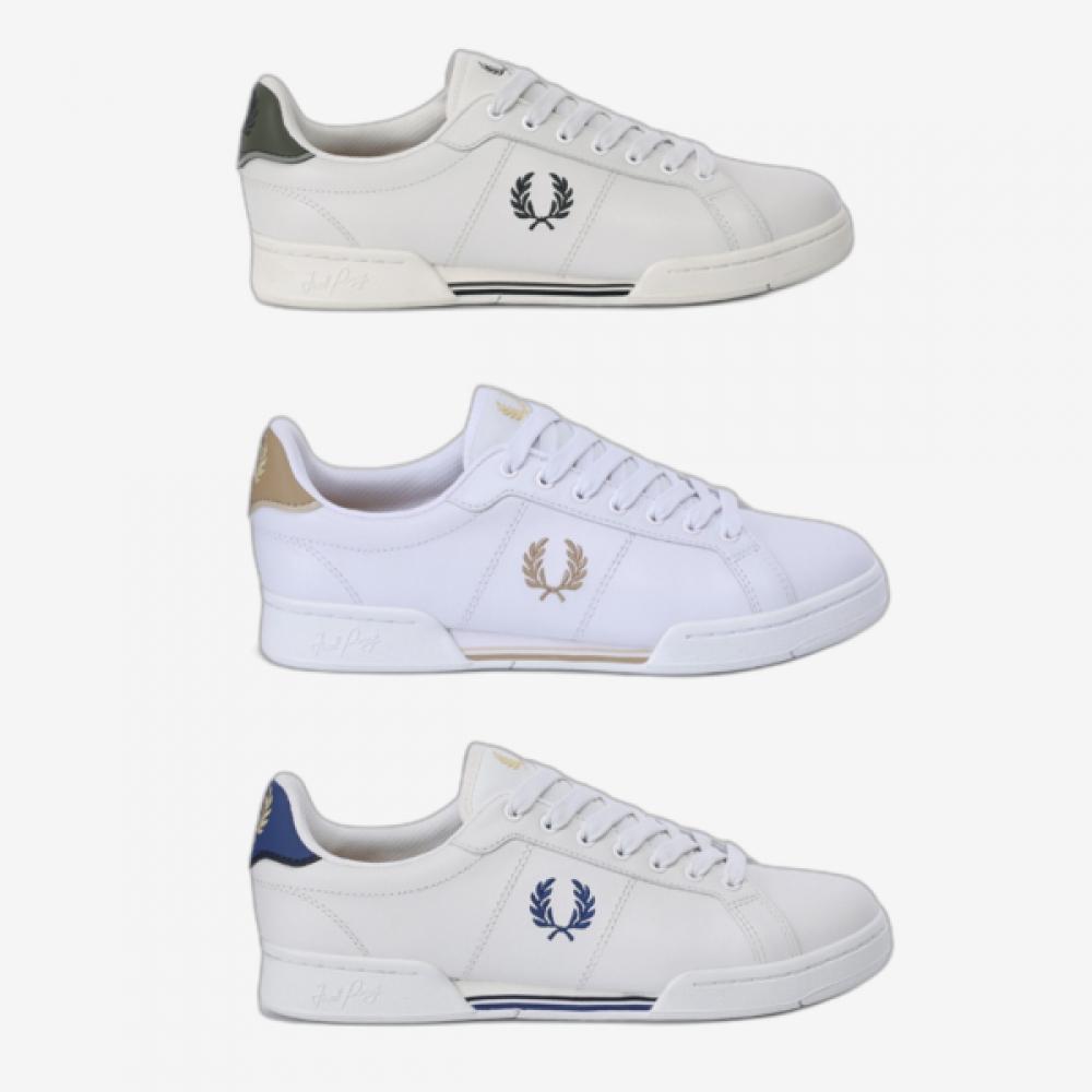 

Fred Perry B722 Leather Men S SneakerS Sfpm2416311 Sfpm2436311 290/W22 (khaki)