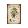 [ WellCraft ] Flower Pot Birds Plant Garden Metal Sign Wall Posters art Vintage Painting Personality Custom zoo Decor LT-1761