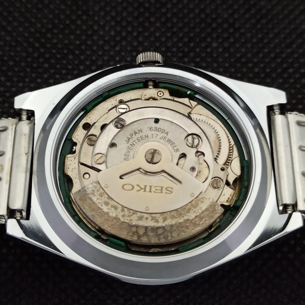 REFURBISHED VINTAGE SEIKO 5 AUTOMATIC JAPAN MENS DAY/DATE WATCH 533c-a279955-2