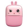 Mini Thermal Printer For Kids With Camera And Camcorder - Pink