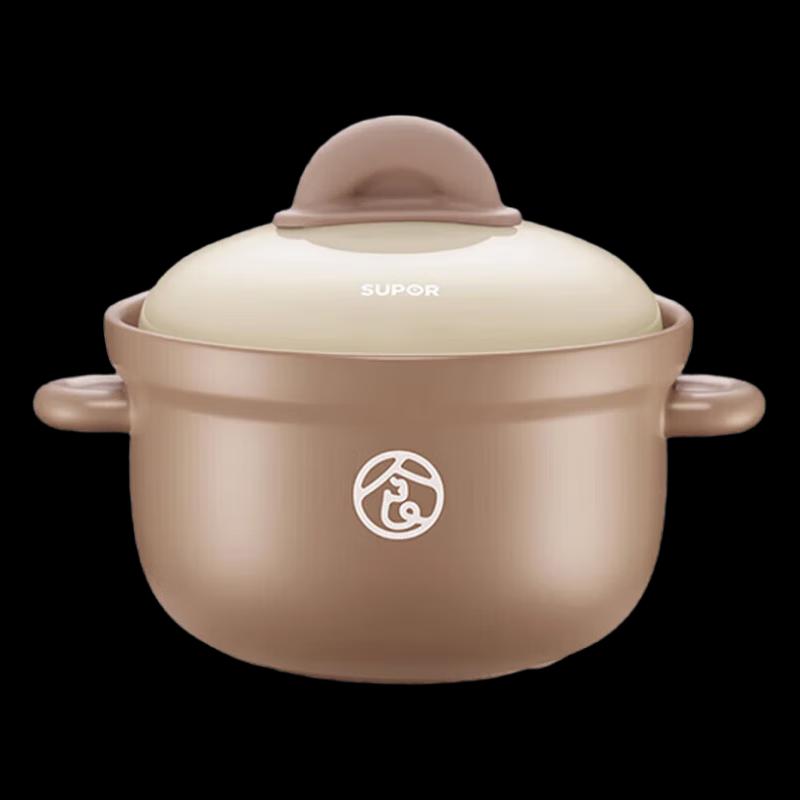 SUPOR 3.5L Ceramic Casserole Soup Pot