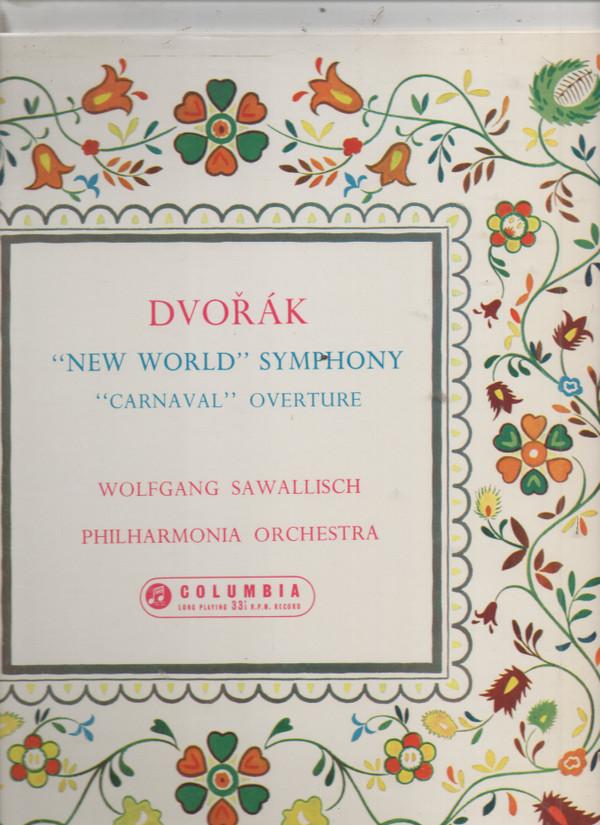 

LP Record ANTONN DVOK PHILHARMONIA ORCHE Symphony No. 5 From The New World 33CX1677 Columbia 1960 UK Classical Used