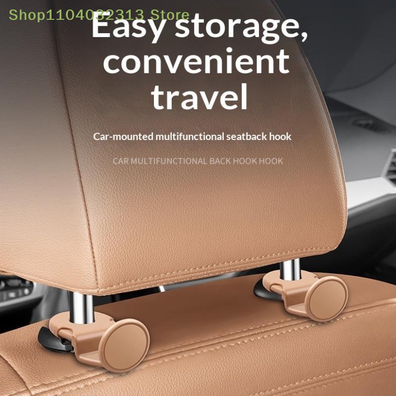 petiteHeavy Duty Vehicle Back Seat Hook 20KG Capacity Organizer for Car Interior Bag Purse Holder Family Travelaccessories