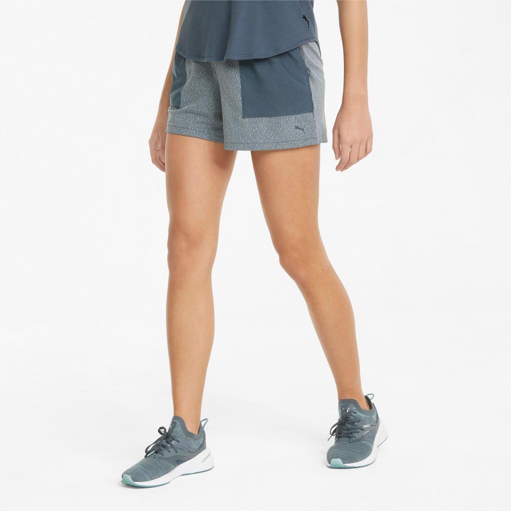New PUMA Concept Sports Shorts Women's Gray Blue 521627-42