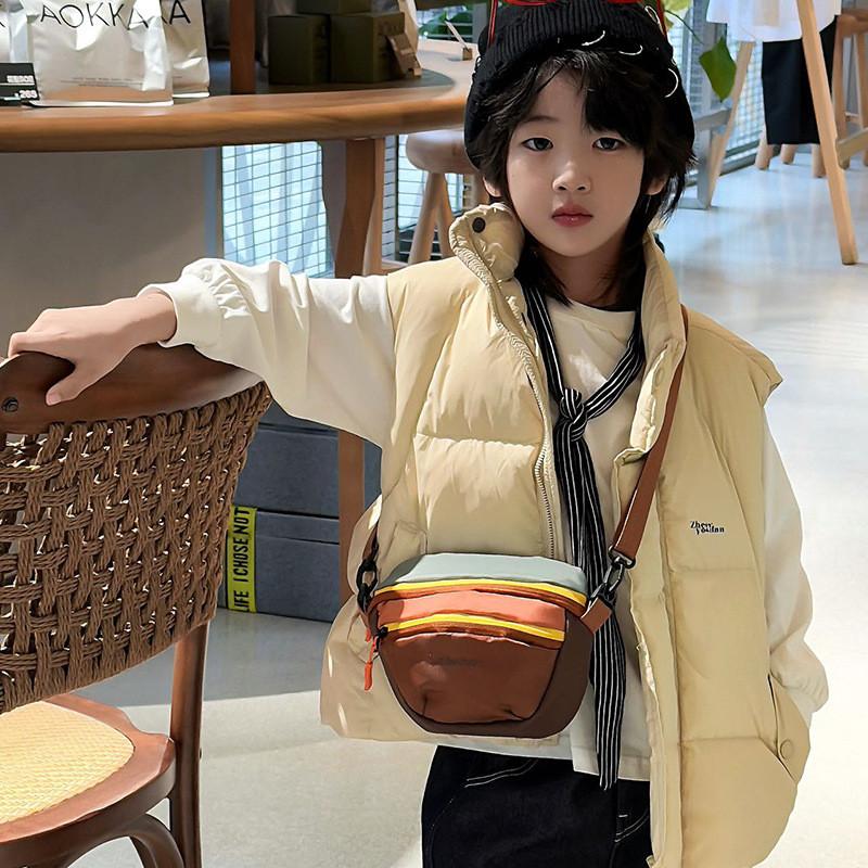 Bolso Cruzado Streetwear para Niños con Nylon Transpirable y Diseño Ligero para la Escuela y Uso al Aire Libre