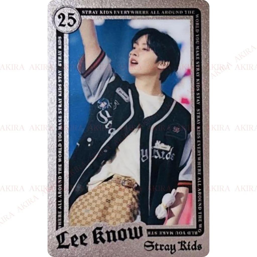 STRAY KIDS World Tour dominATE JAPAN ECOPA LIVE PHOTO CARD OFFICIAL