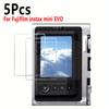 [Tempered Glass Protector] 5pcs for Fujifilm Instax Camera Mini EVO Camera Screen Protector, HD Scratch-Resistant LCD Display Cover Accessory Film
