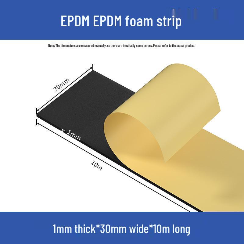 Self-adhesive EPDM Foam Sealing Strip for Cabinets and Electrical Boxes