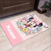 Custom Name Minnie Printed Carpet,Rug for Office Chair Living Room Bedroom Kitchen Room Decor Gifts.