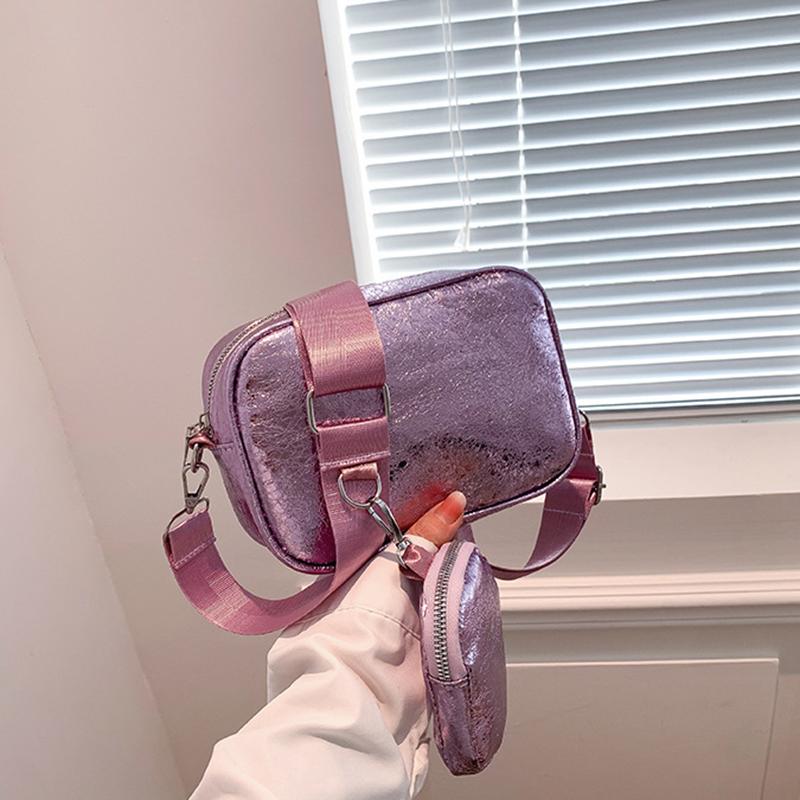 Summer Bright And Fashionable Charm Personalized Crossbody Small Hanging Bag Fashion Texture Women's Shoulder Portable Small