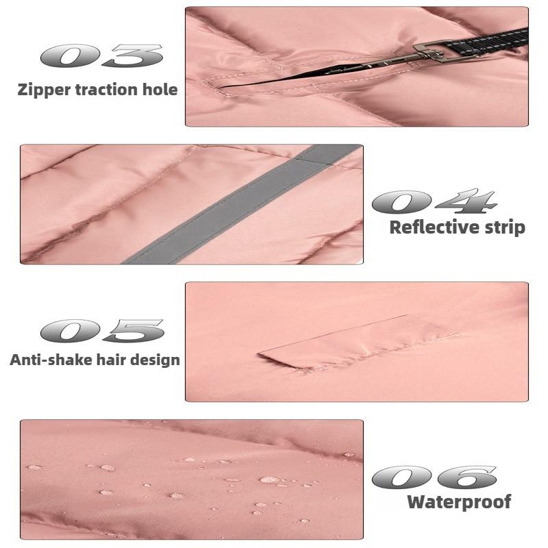 New Fall and Winter Cold Dog Clothes Thickened Windproof Lingti Durbin German Shepherd Pet Clothing