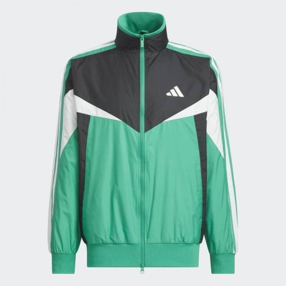 Adidas Unisex Casual Breathable Windbreaker Loose Fit AS